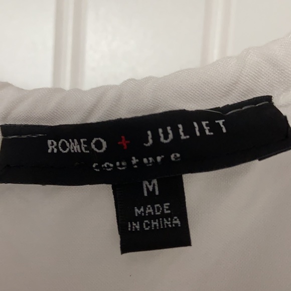 Romeio & Juliet Boho Embroidered Blouse Size M - Picture 3 of 4